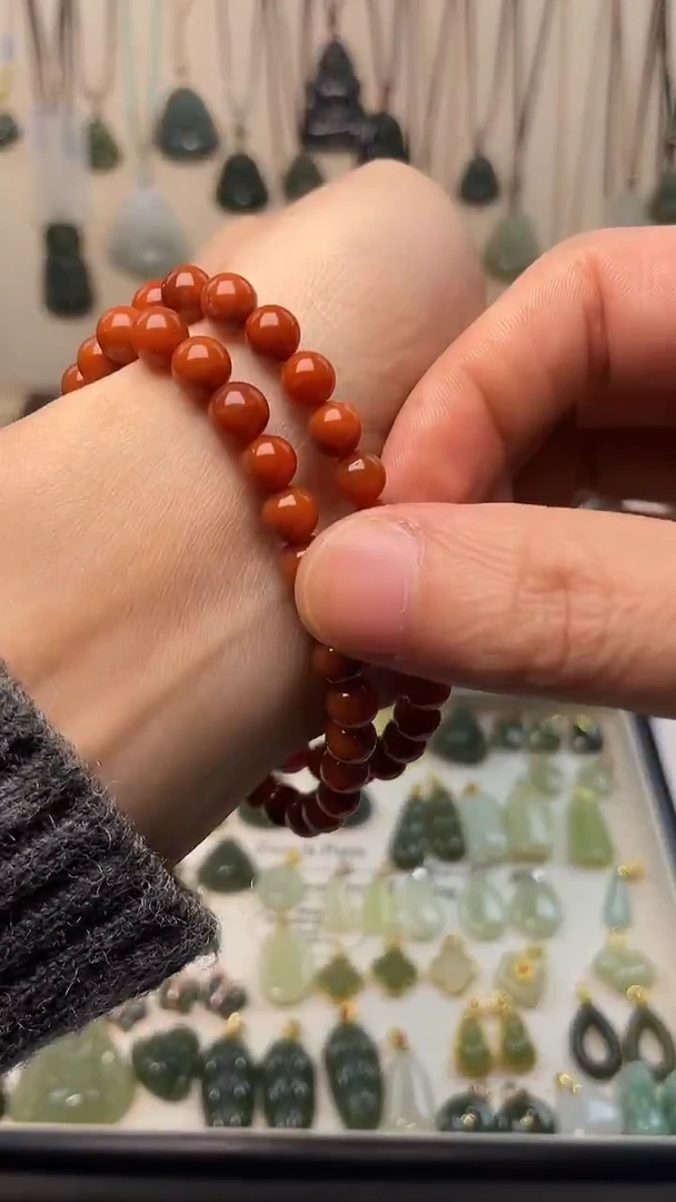 未镶嵌手串南红玛瑙南红