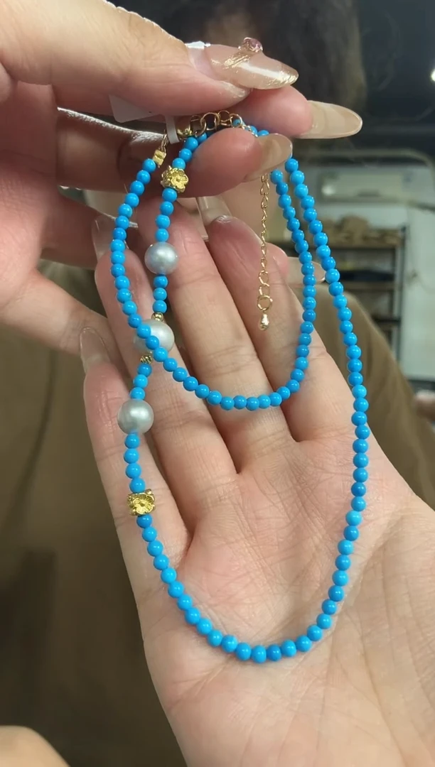 【闪购商品】海水珍珠项链未镶嵌多样性发其一颜色微差