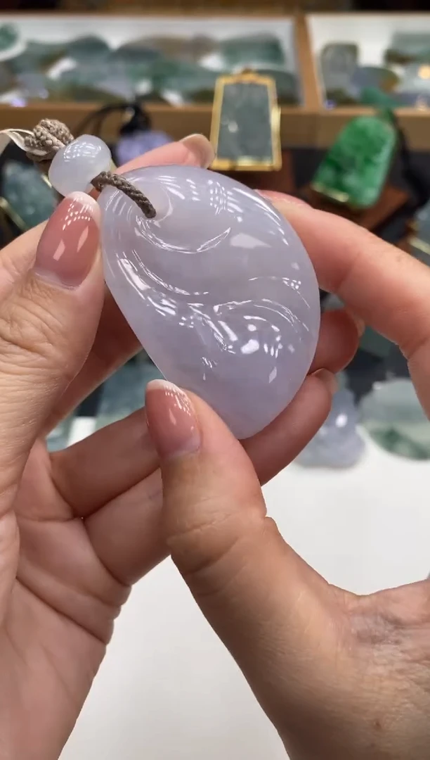 颈饰未镶嵌翡翠悟道