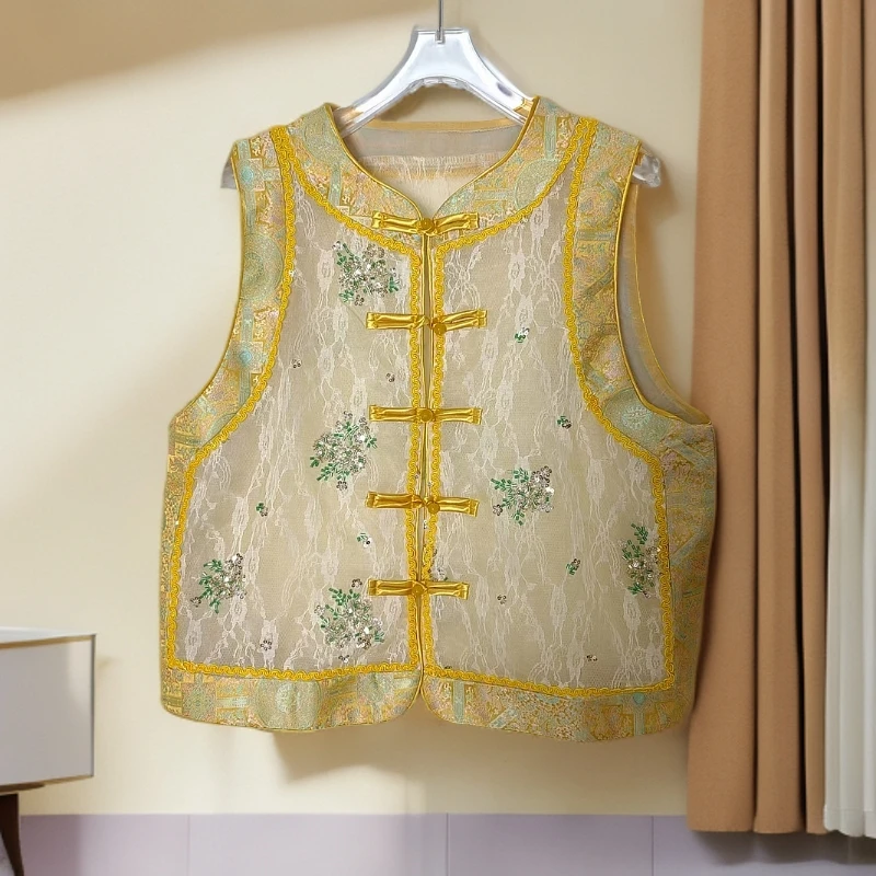 （高定）新中式经典女马甲