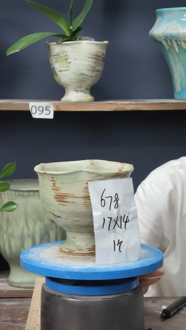 景德镇花盆默认微瑕678