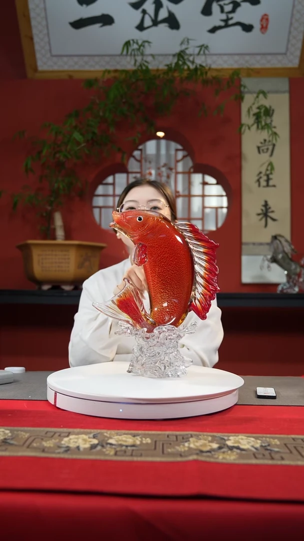 【闪购商品】琉璃手工艺品锦鲤