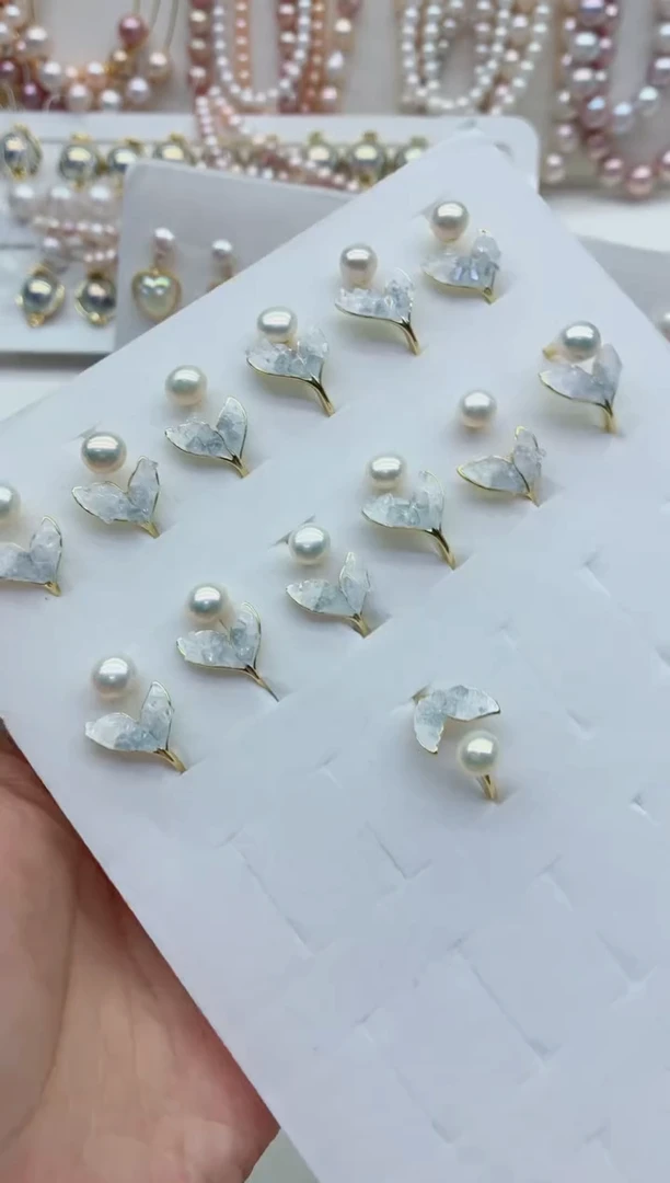 戒指合金淡水珍珠多样性发其一，非无暇