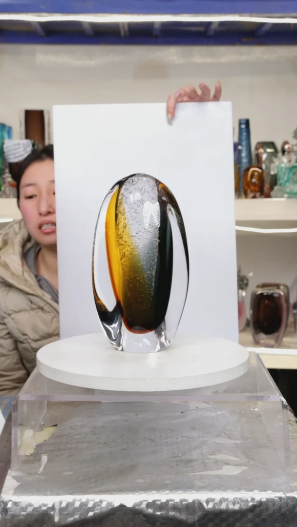 【闪购商品】琉璃高26精品琉璃正常手工痕迹