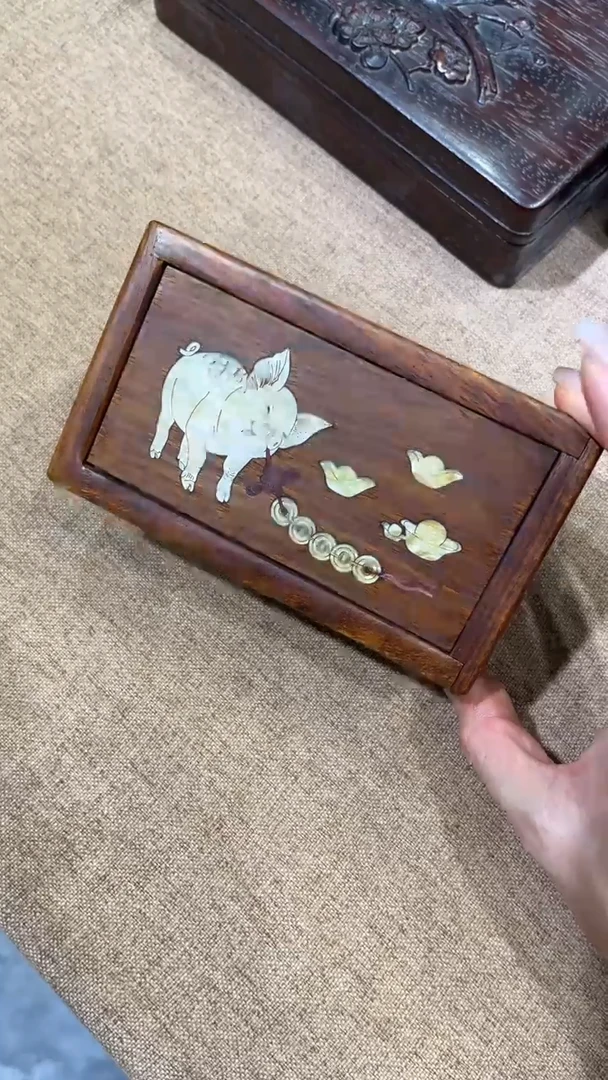 木小猪拱财小机关盒