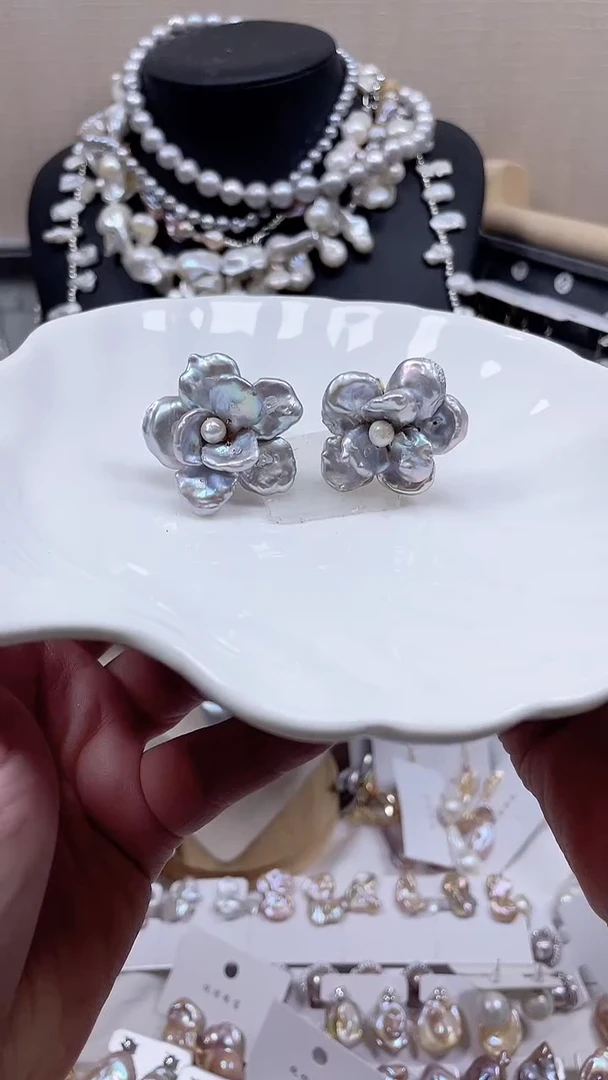 未镶嵌戒指淡水珍珠【纯恬饰品】（多样性发货发一）