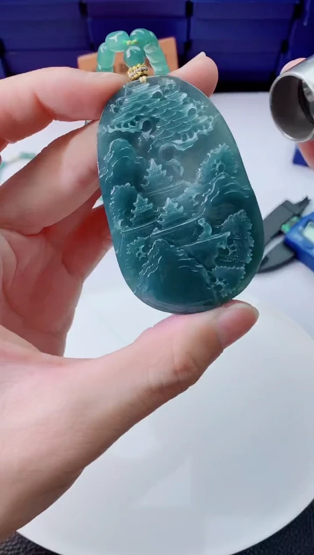 翡翠未镶嵌颈饰1111111