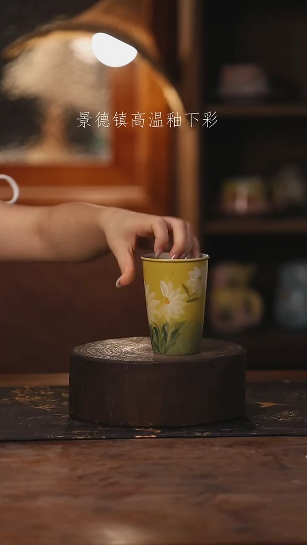 陶瓷景德镇高温釉下手绘陶瓷143