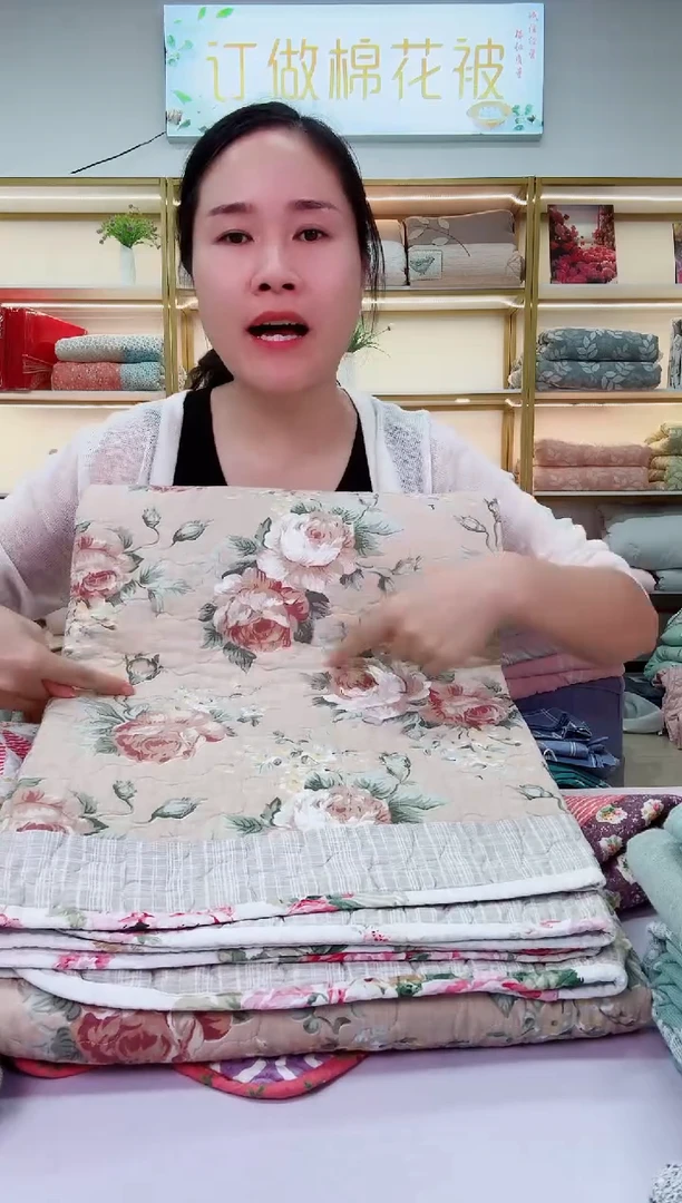 棉高品质外贸全棉床盖