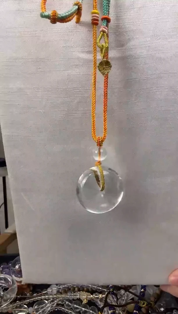 颈饰未镶嵌水晶天然
