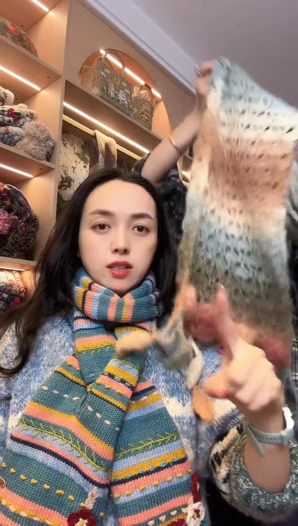 美利奴软羊毛围巾