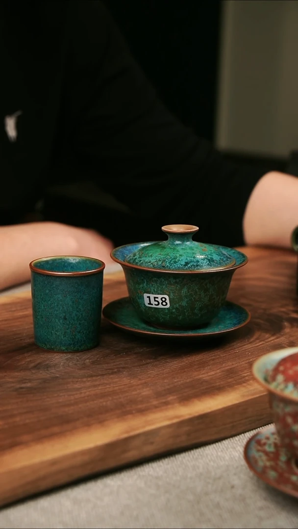 【闪购商品】瓷片钧瓷茶器茶壶158
