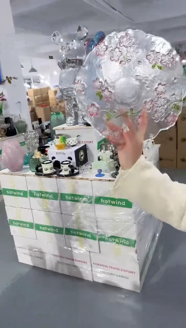 【闪购商品】玻璃SRT-樱花果盘