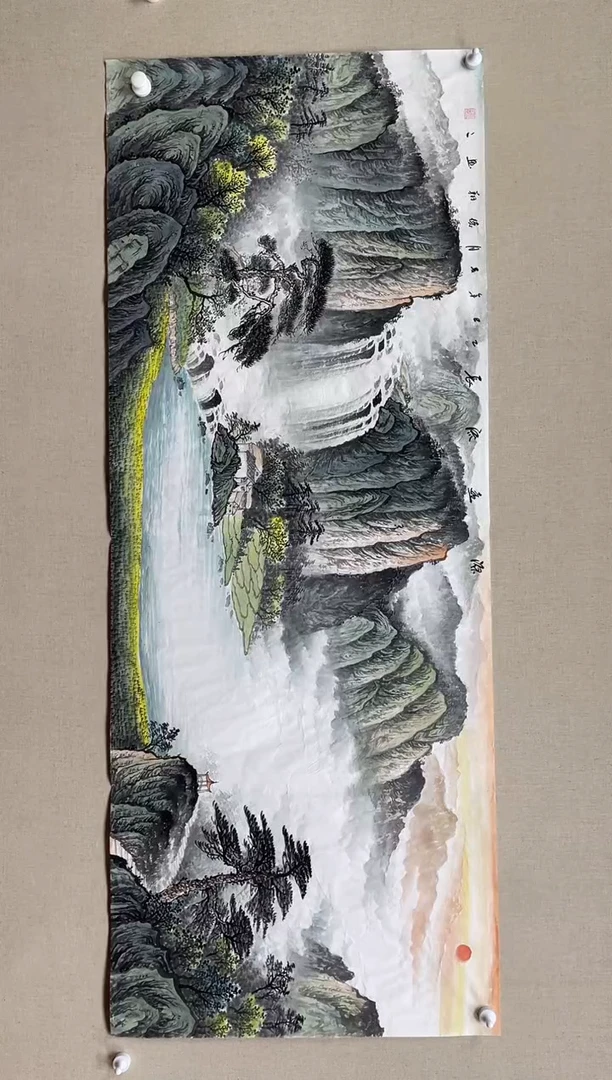 国画180*68 孙德翔 孙德翔 孙德翔 孙德翔