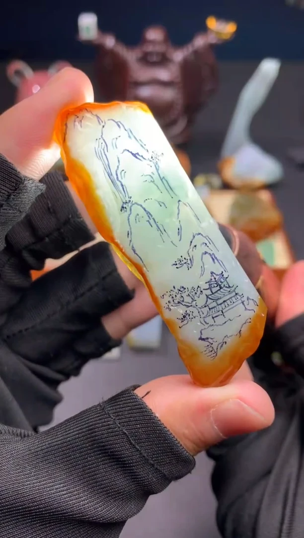 未镶嵌定制翡翠天然翡翠裸石（包工）