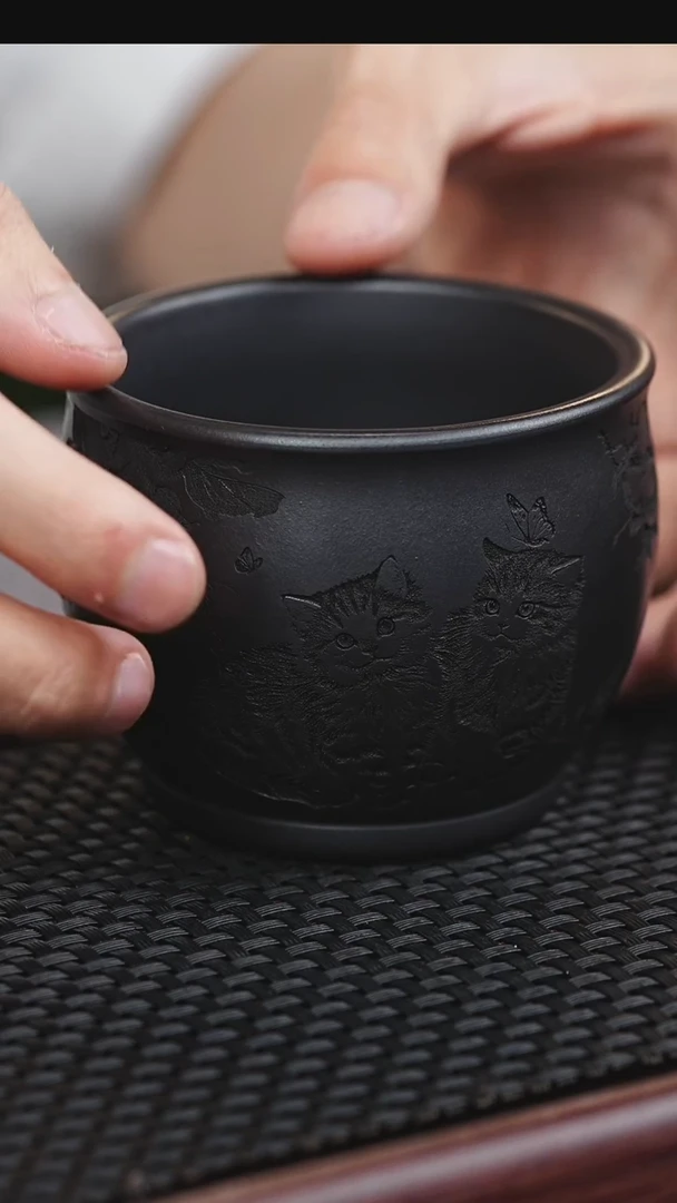 茶壶紫砂宜兴原矿紫砂作品