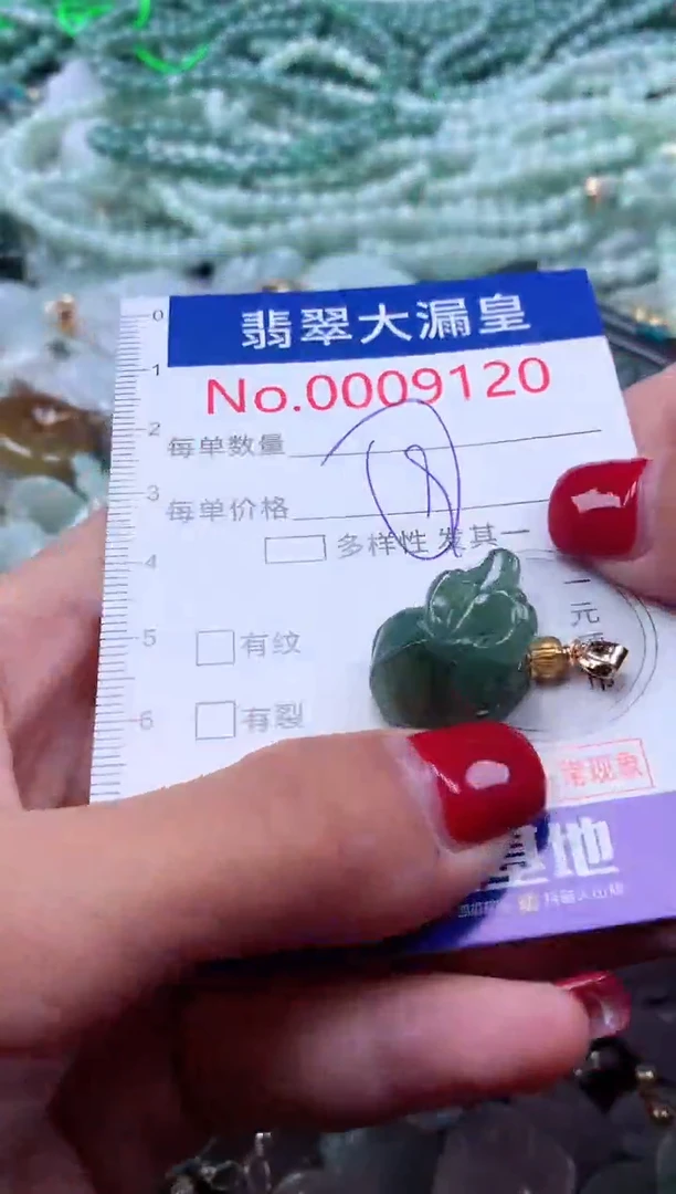 颈饰未镶嵌翡翠9120
