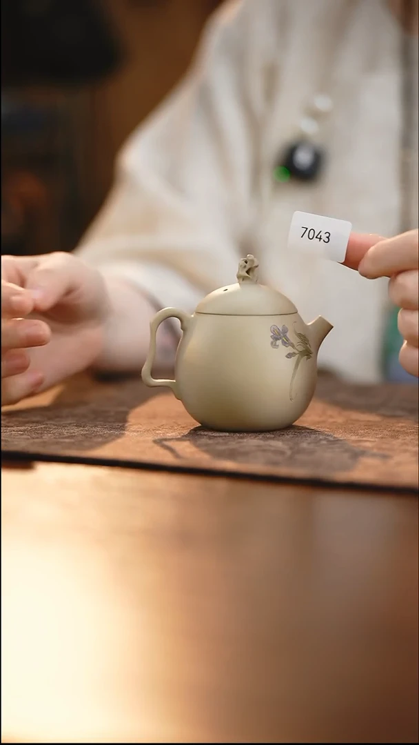 雲梦茶器紫陶茶壶7043