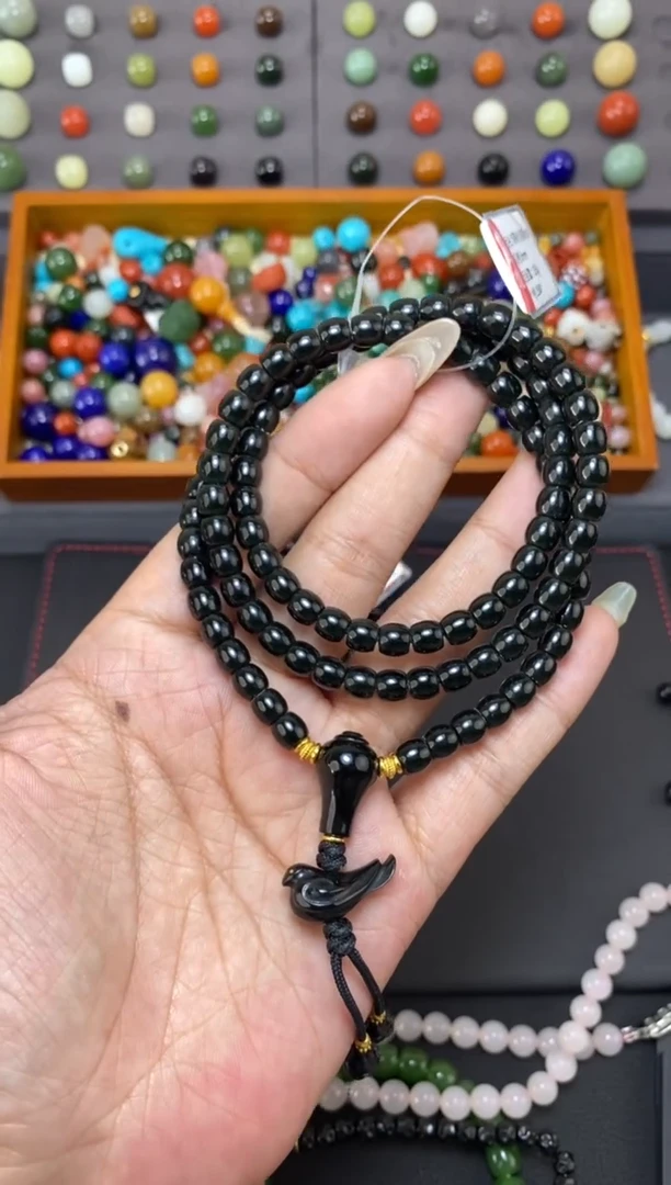 未镶嵌和田玉挂件馨*6mm塔青极限弧搭配版春版