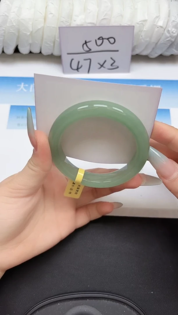 未镶嵌手镯石英质玉43-58