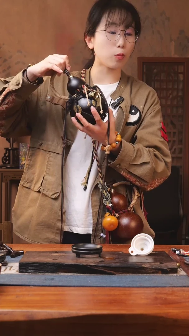 【闪购商品】225号精品大漆葫芦防腐防渗装饮料水茶酒