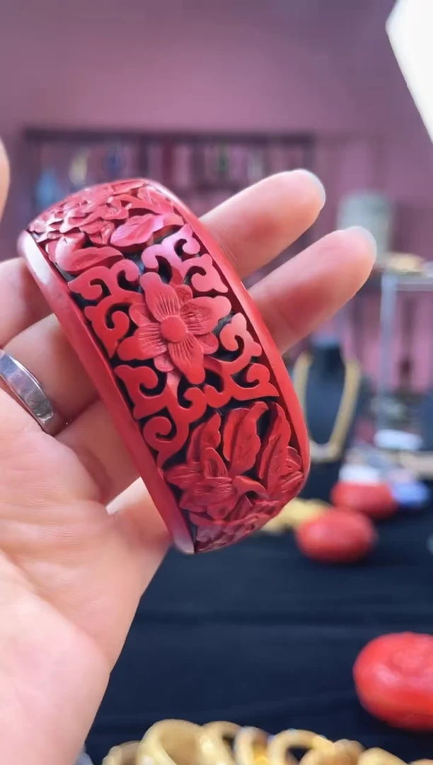 非遗技艺 大漆轮胎镯67