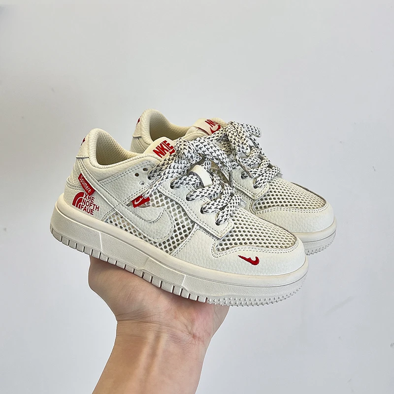 大黄蜂ajaj儿童真皮网面透气小白鞋2025春夏新款男童低帮板鞋女童