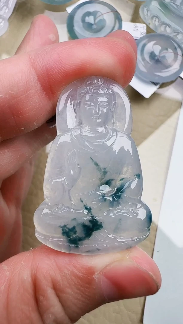 颈饰未镶嵌翡翠缅甸翡翠a货