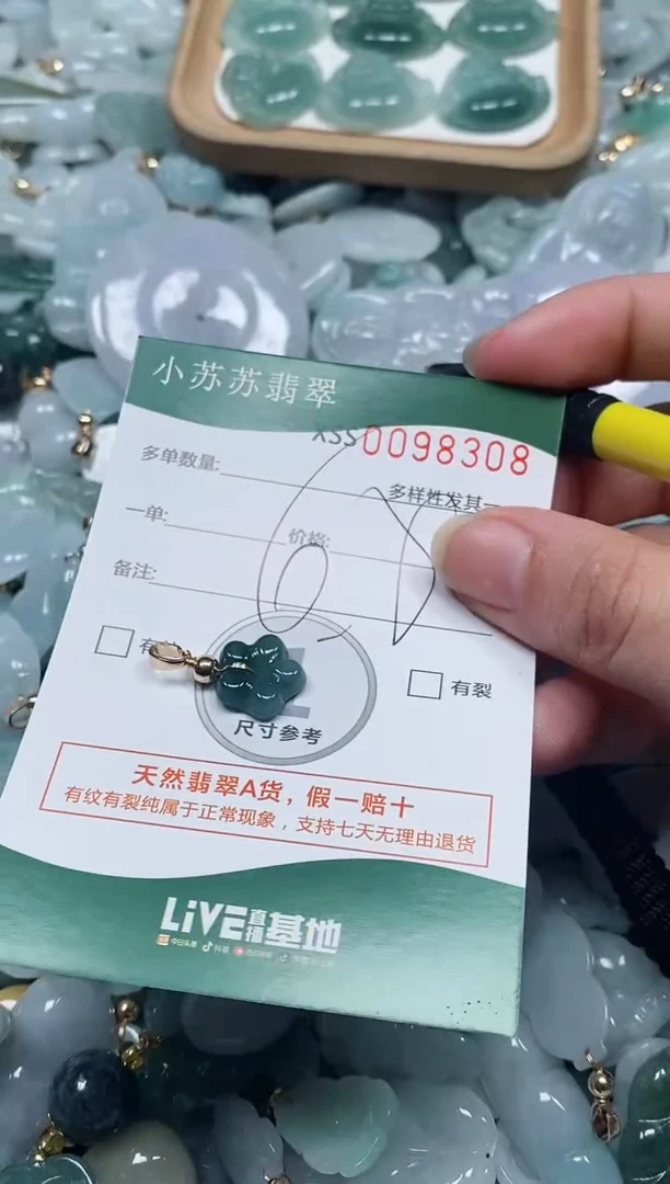 【闪购商品】翡翠颈饰未镶嵌闪购商品0098308