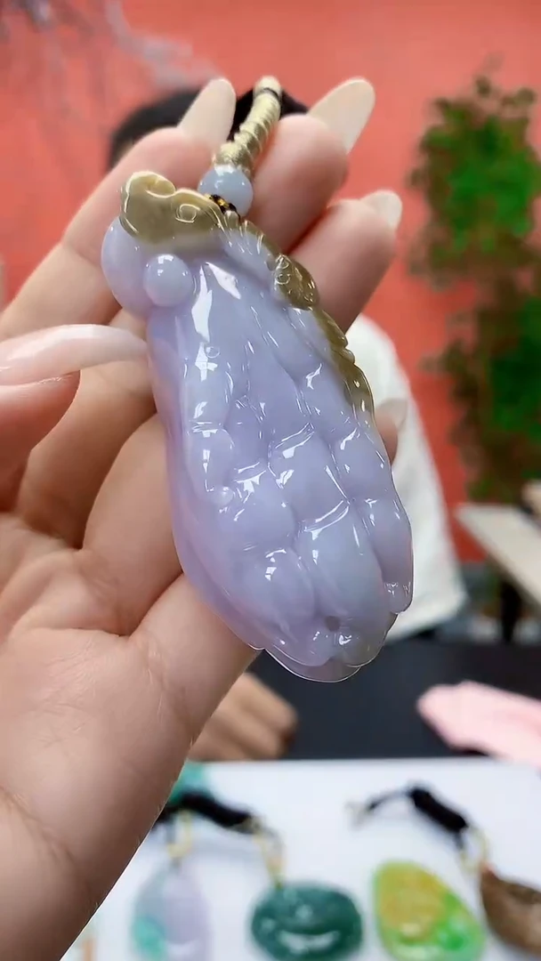 未镶嵌定制翡翠4898ty-毛货挂件191
