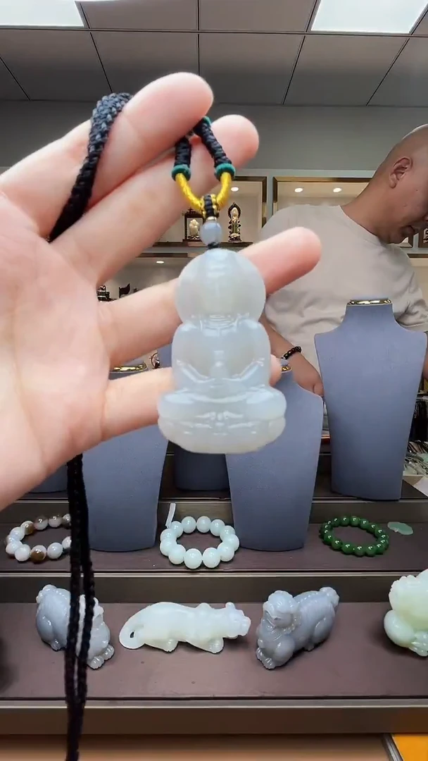 和田玉未镶嵌挂件苏