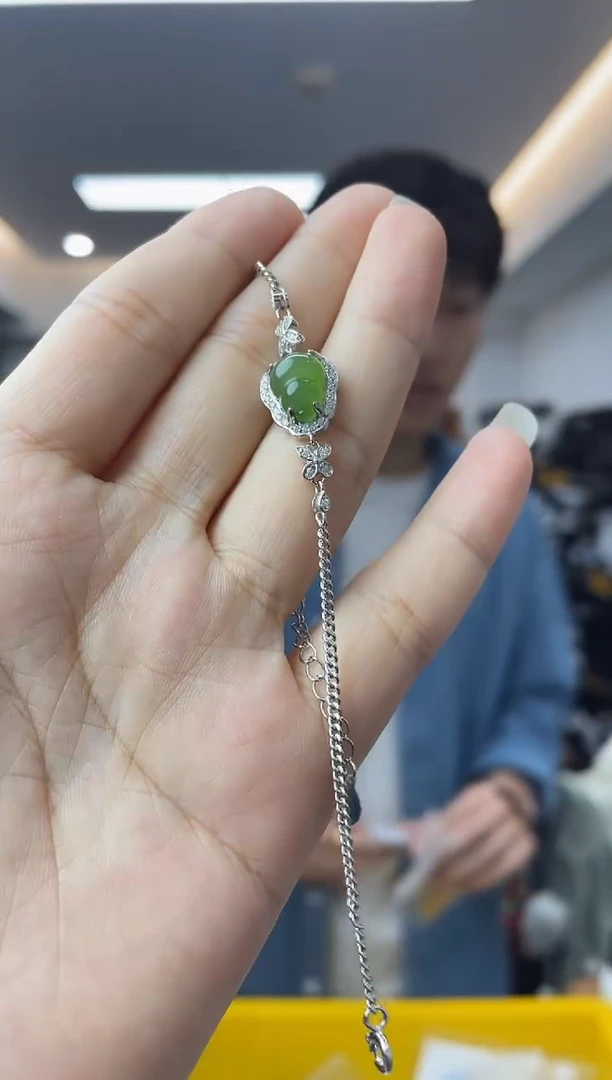 【闪购商品】和田玉银S925镶嵌·多样性一件发货