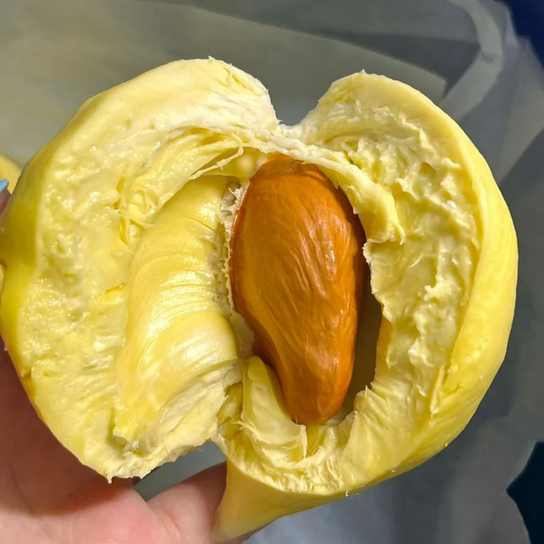 【高品质】树上熟A果金枕新鲜榴莲肉一斤同城配送核小核大肉甜金枕泰国