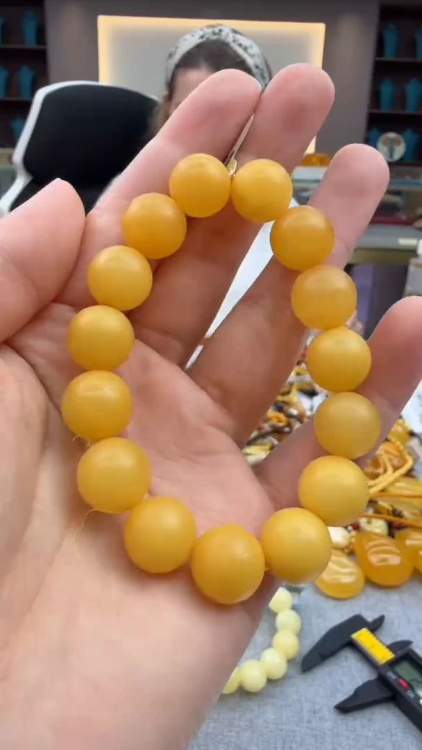 手链琥珀未镶嵌364秒拍号 假一罚三