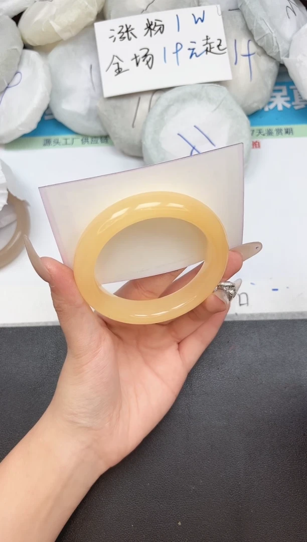 未镶嵌手镯石英质玉270-58.5