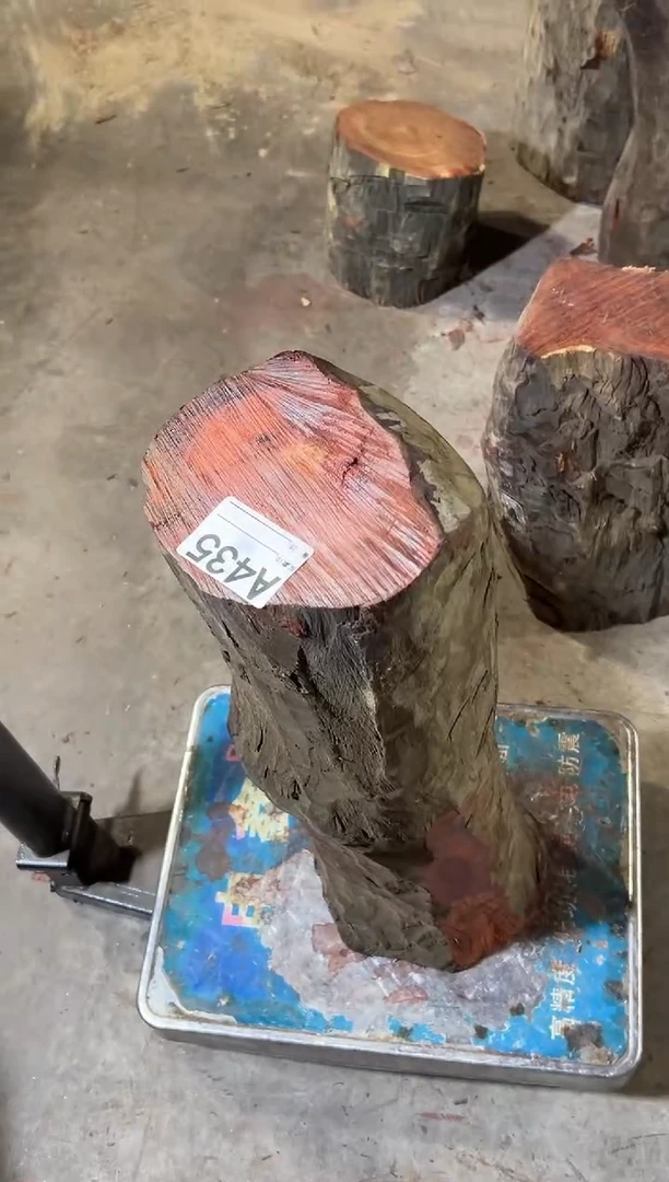 紫檀木类端景台此***石赞比亚血檀 非洲紫檀