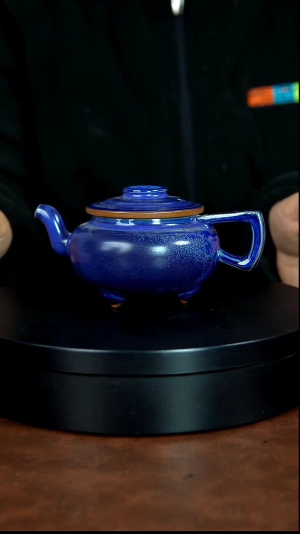 131号/禹州神垕特产】原矿原产地钧瓷茶具