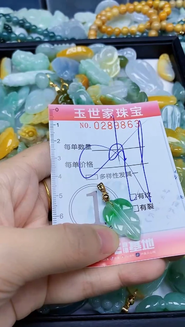 翡翠未镶嵌颈饰闪购0289863多样性发其一