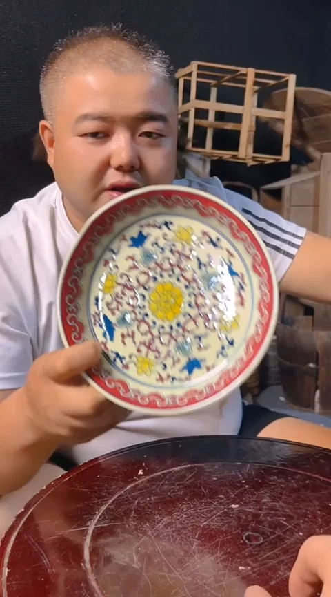 摆件景德镇陶瓷青花摆件53