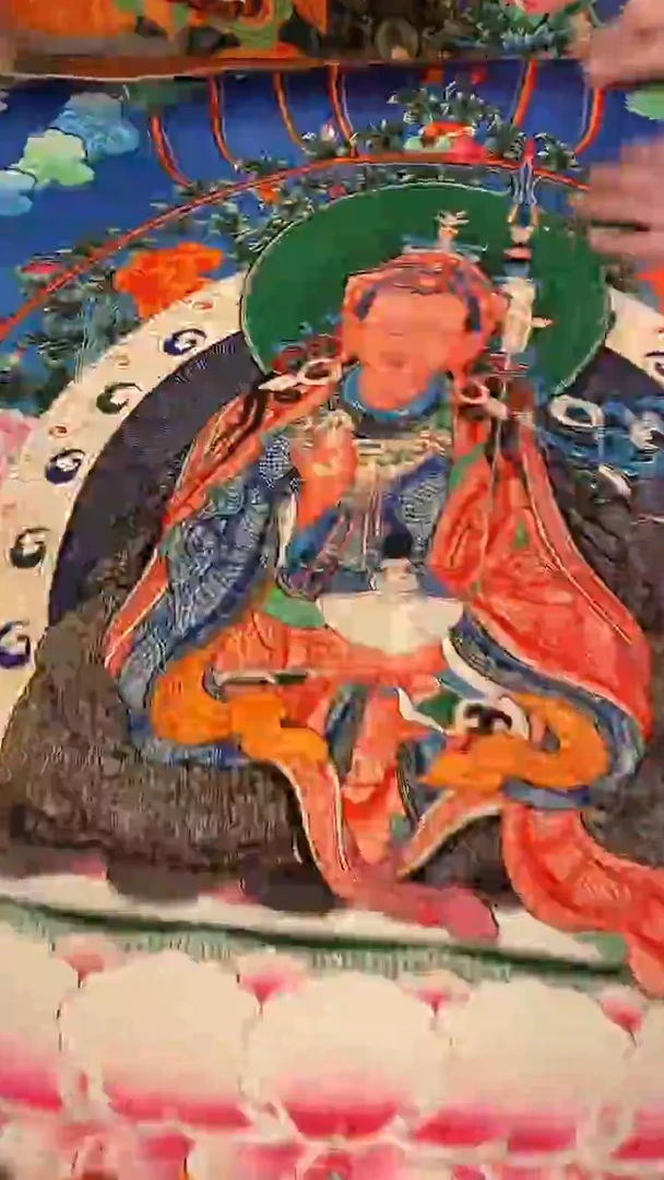 装裱画精美唐卡tk16101