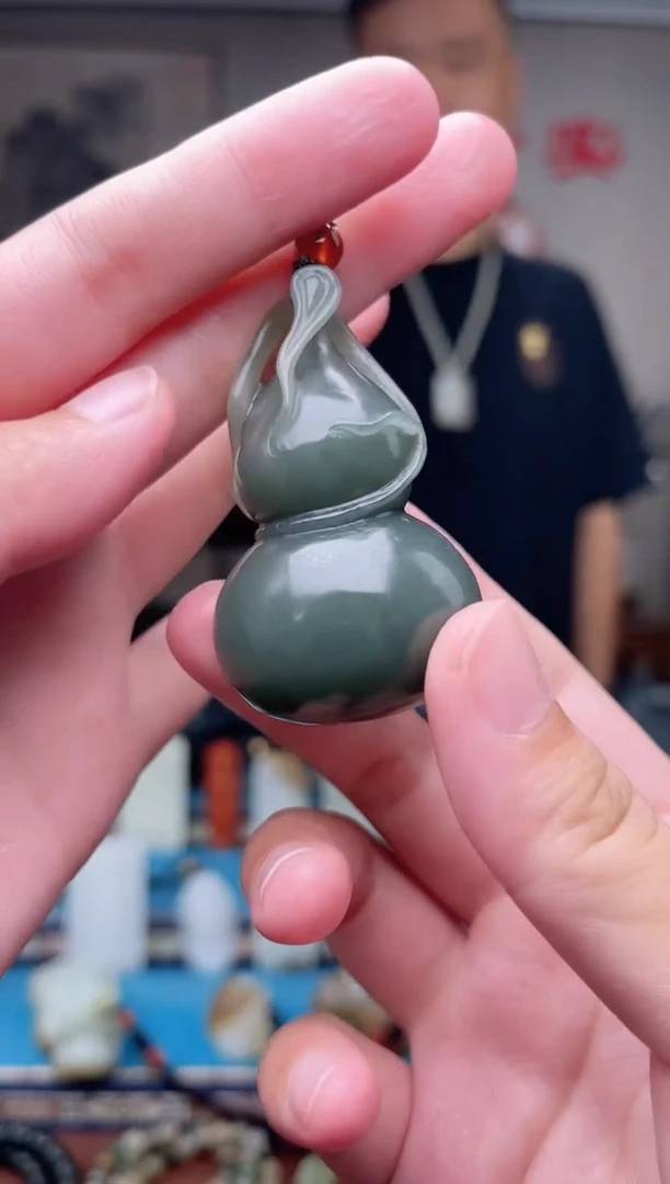 和田玉未镶嵌挂件1