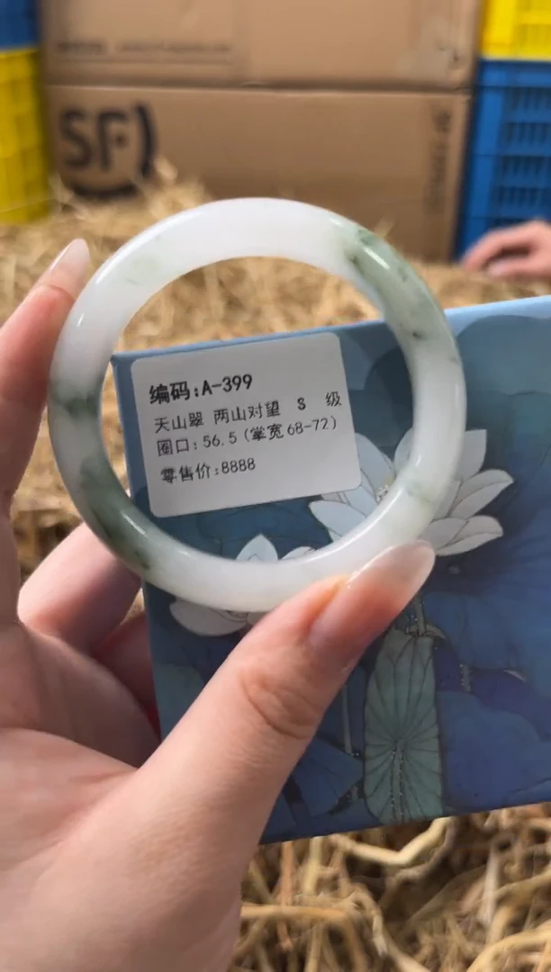 未镶嵌手镯石英质玉A-399