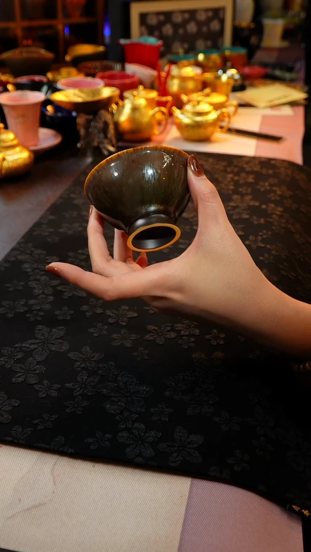 茶杯紫砂【宜景窑系列】杯子