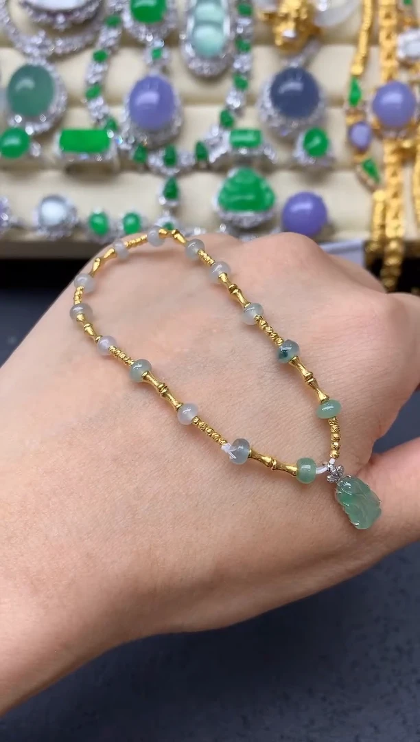 未镶嵌手链翡翠151-中国好珍宝