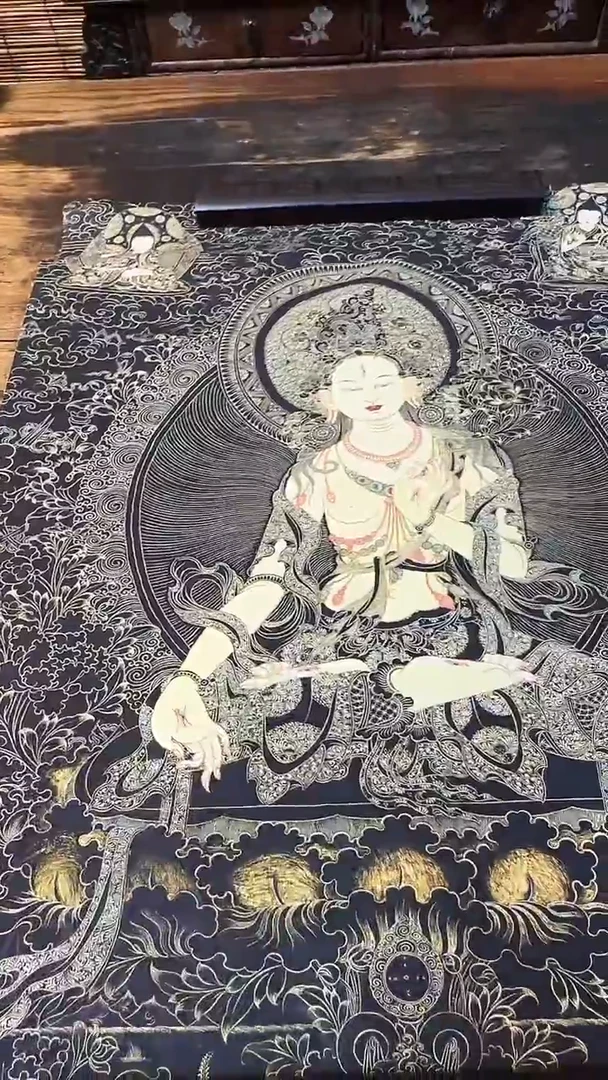 卷轴画梵古文创臻选唐卡003