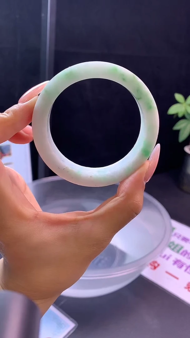 定制翡翠手镯未镶嵌50 58-60