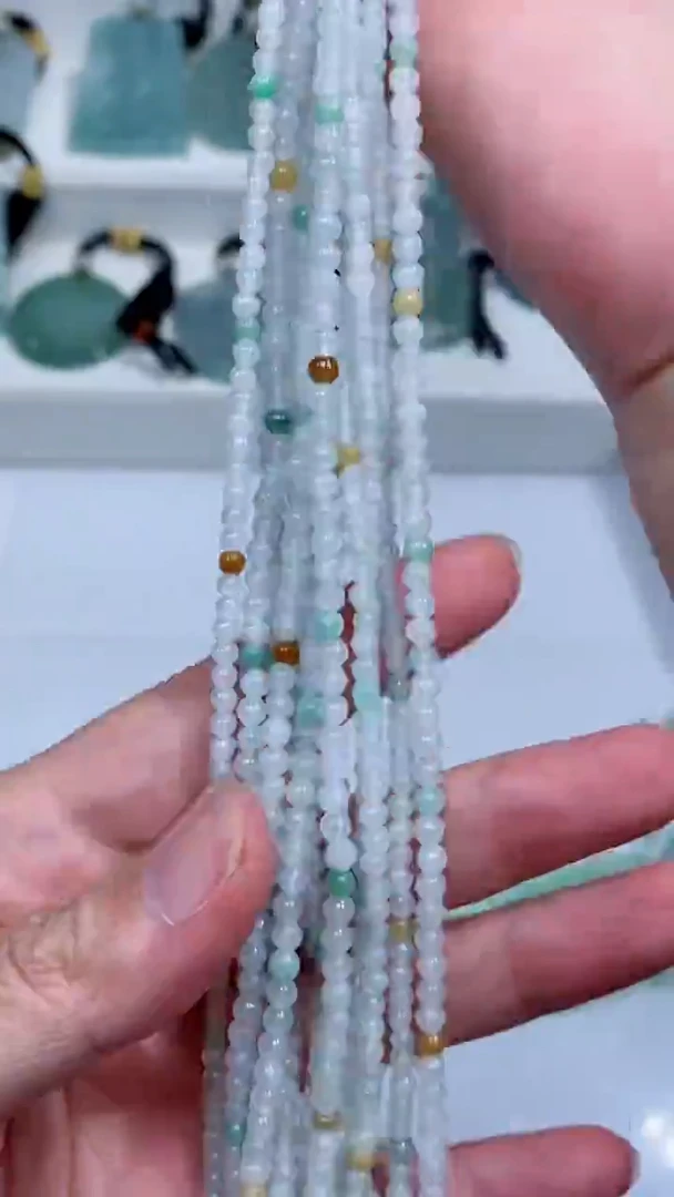 颈饰未镶嵌翡翠珠链吊坠团购多样性发一件