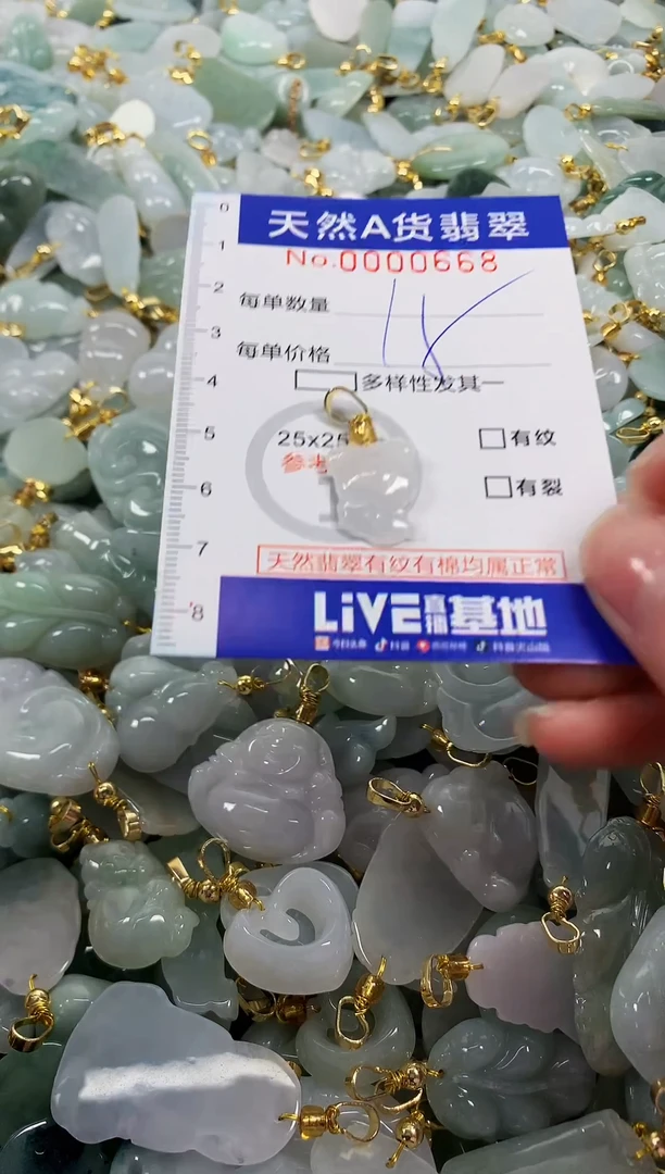 颈饰未镶嵌翡翠天然a货翡翠