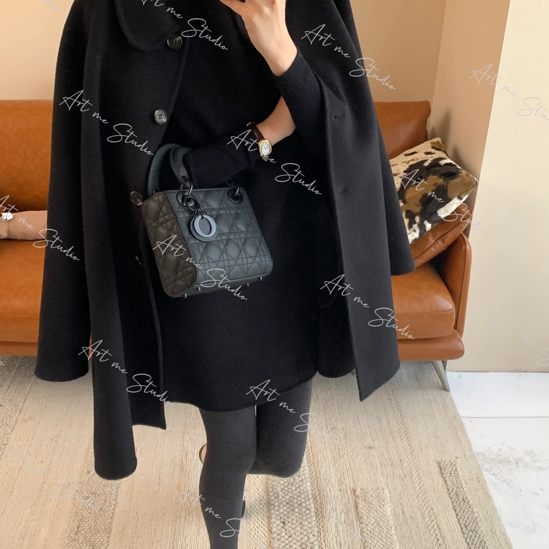 【ART ME】大小姐二代100绵羊毛温柔优雅知性毛呢两色大衣w24677