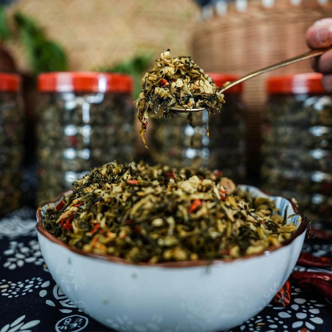 【萝卜盐菜400g/罐】湖南农家坛子菜酱菜下饭开胃纯手工免切免洗